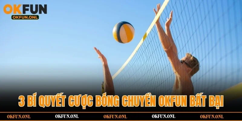 3 bí quyết cược bóng chuyền OKFUN bất bại