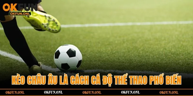 Kèo châu Âu là cách cá độ thể thao phổ biến