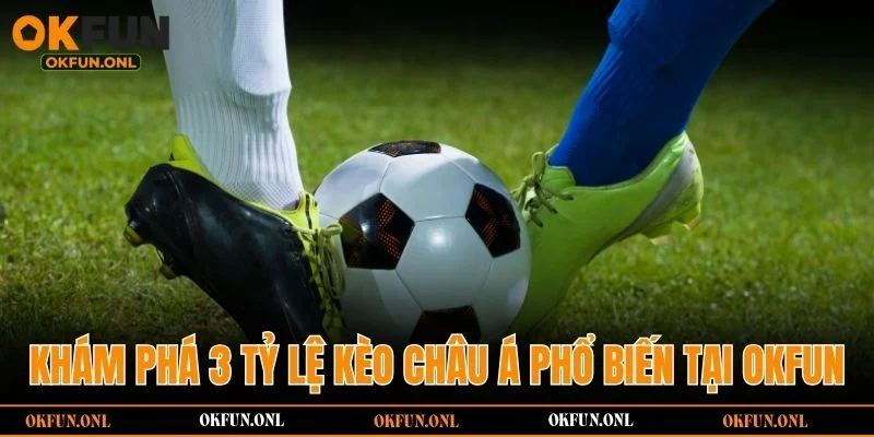 Khám phá 3 tỷ lệ  kèo châu Á phổ biến tại OKFUN